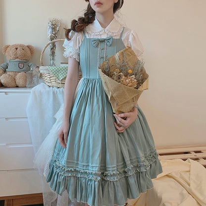Skybound Chiffon Enchantment Bow Dress