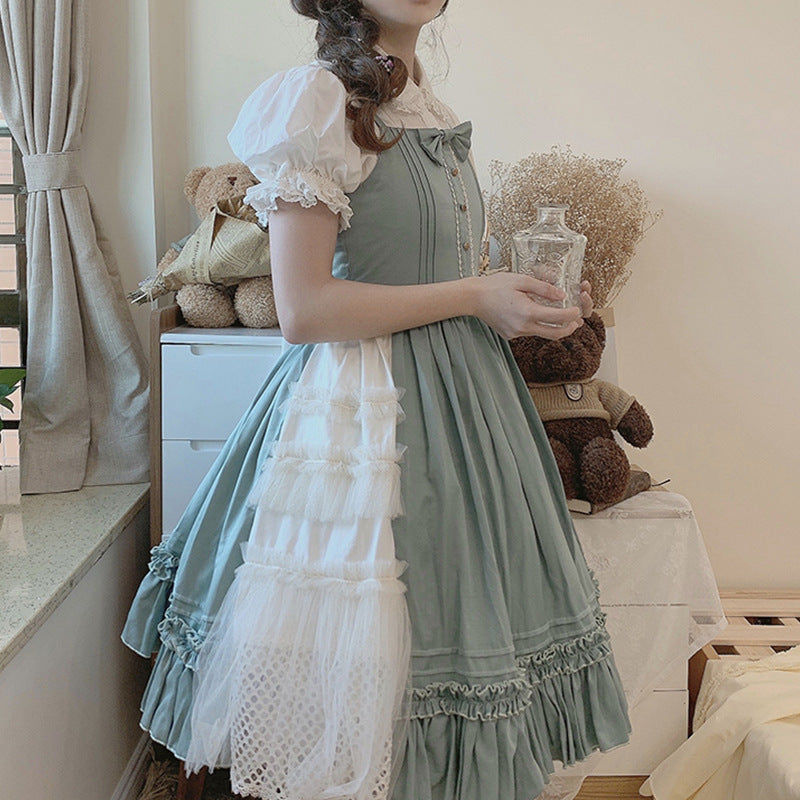 Skybound Chiffon Enchantment Bow Dress