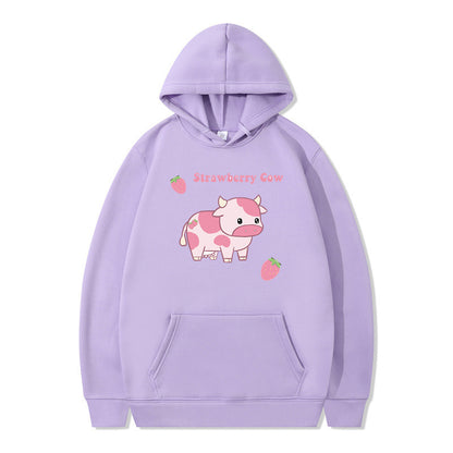 Kawaii Fashion Hoodie Whimsical Dreamscape Cartoon Hoodie