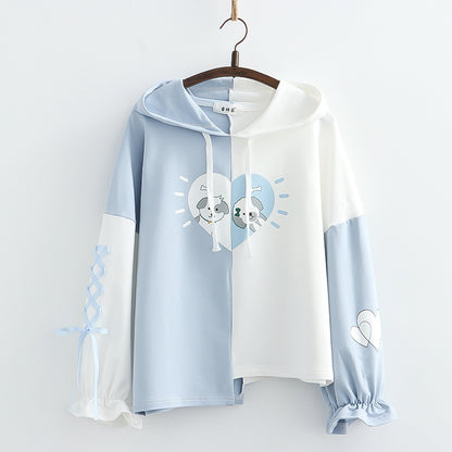 Kawaii Fashion Hoodie Whimsical Cotton Dreamscape Hoodie