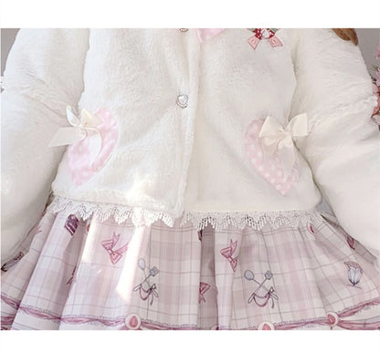 Kawaii Fashion Coat Whispering Snowflake Dreams Coat