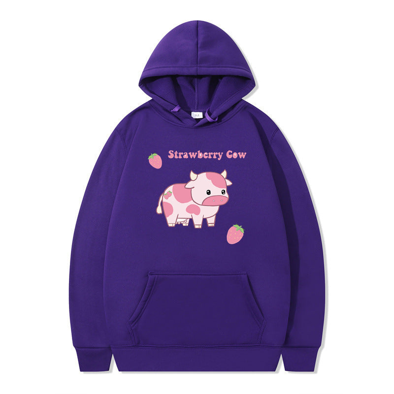Kawaii Fashion Hoodie Whimsical Dreamscape Cartoon Hoodie
