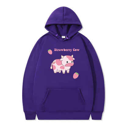 Kawaii Fashion Hoodie Whimsical Dreamscape Cartoon Hoodie