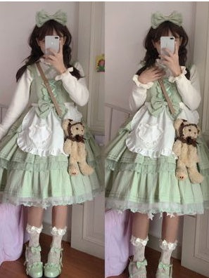 Kawaii Fashion Goth Dress Lavender Dreamcake Garden Dress