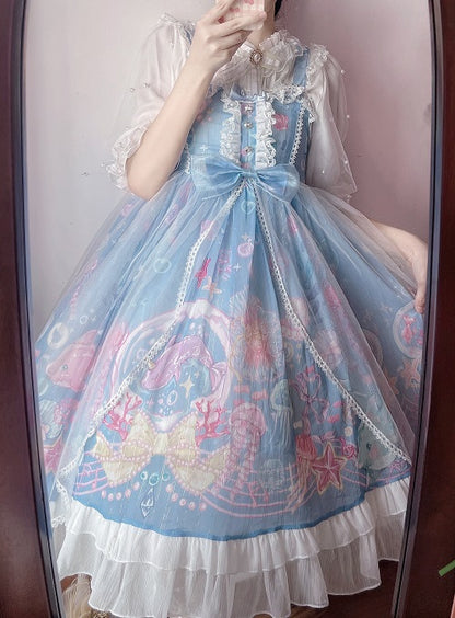 Original Design Lolita Dress Suspender Jsk Skirt Summer