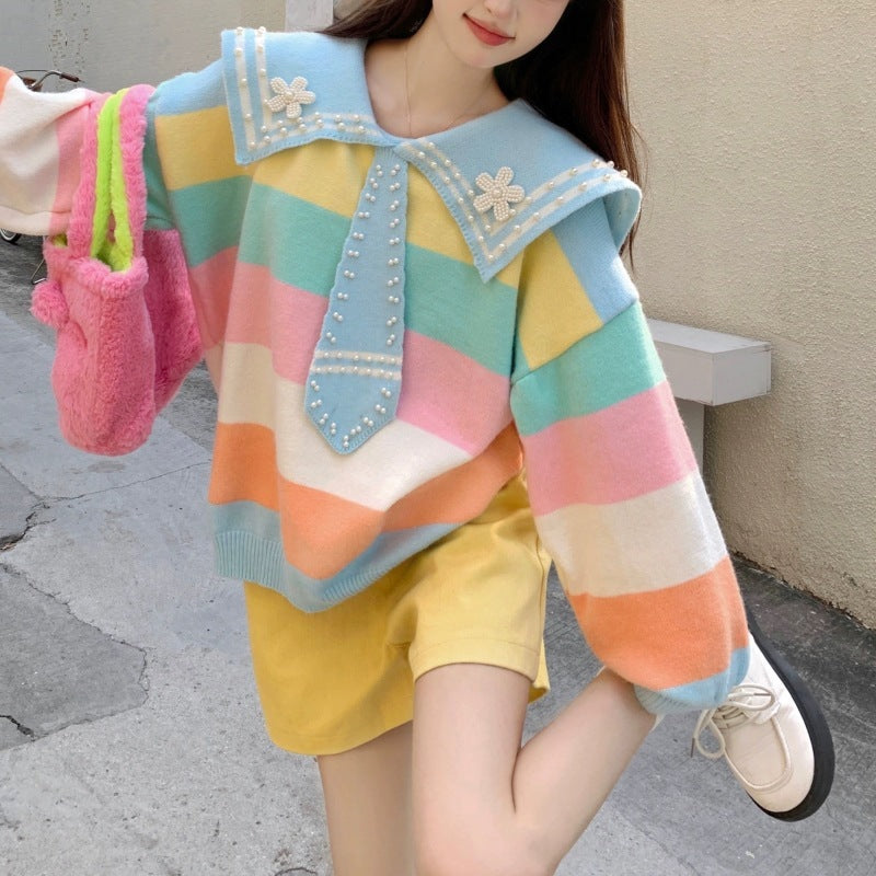 Kawaii Fashion Sweater Twilight Dreamscape Plush Pullover
