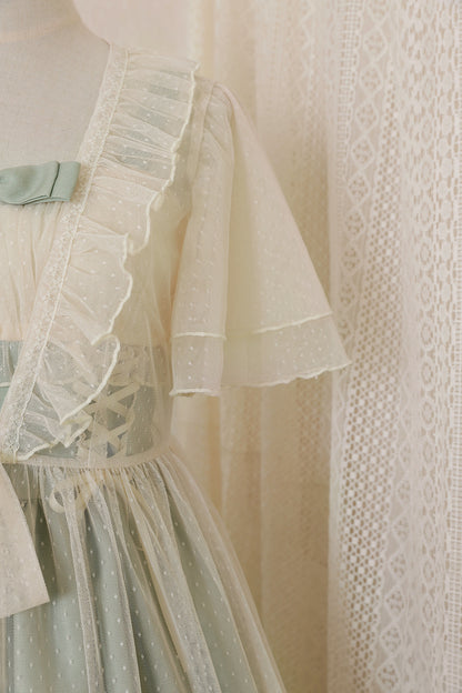 Kawaii Fashion Lolita Dress Velvet Moonbeam Suspender Ensemble