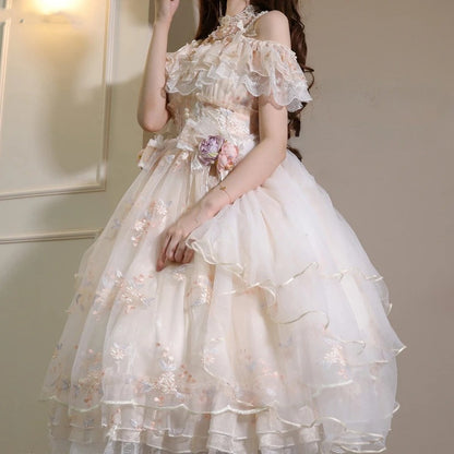 Petal Whisper Princess Gown