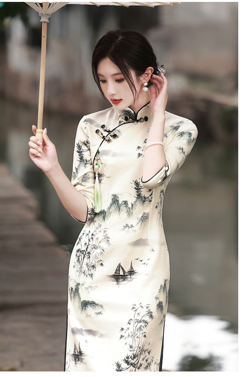Kawaii Fashion China Dress Dreamscape Suede Garden Dress