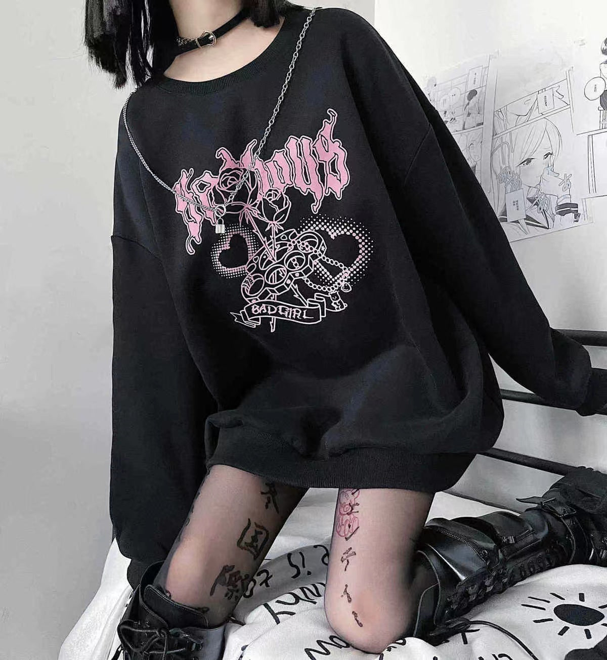 Kawaii Fashion Hoodie Velvet Dreamscape Whisper Sweater