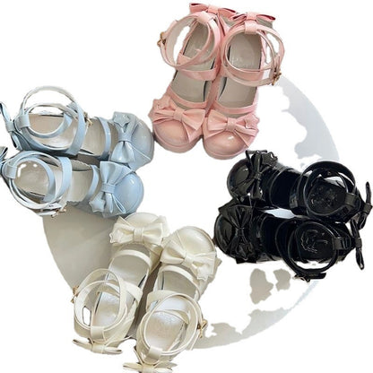 Kawaii Fashion Shoes Velvet Marshmallow Mary Jane Enchantment