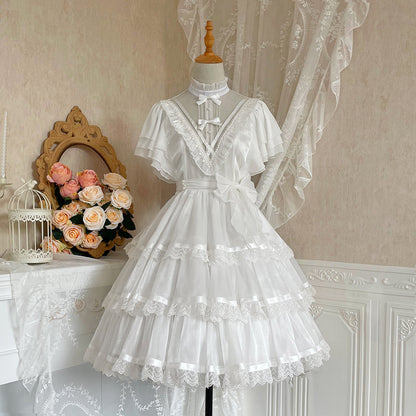 Kawaii Fashion Goth Dress Whimsical Sugar Cloud Dream Dress