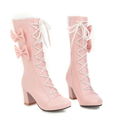 Kawaii Fashion Shoes Velvet Frosted Dreamstep Boots