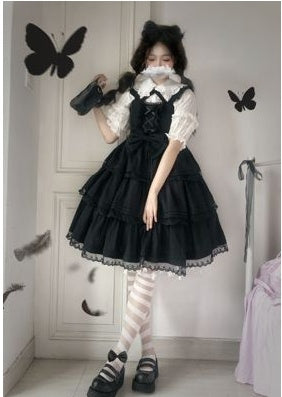 Kawaii Fashion Goth Dress Lavender Dreamcake Garden Dress