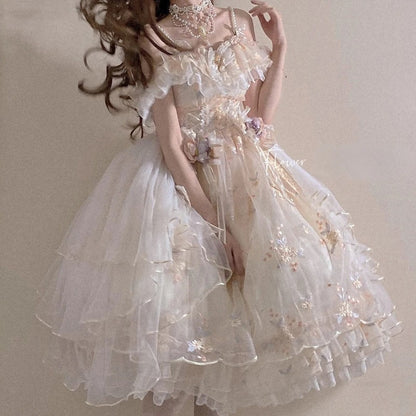 Petal Whisper Princess Gown