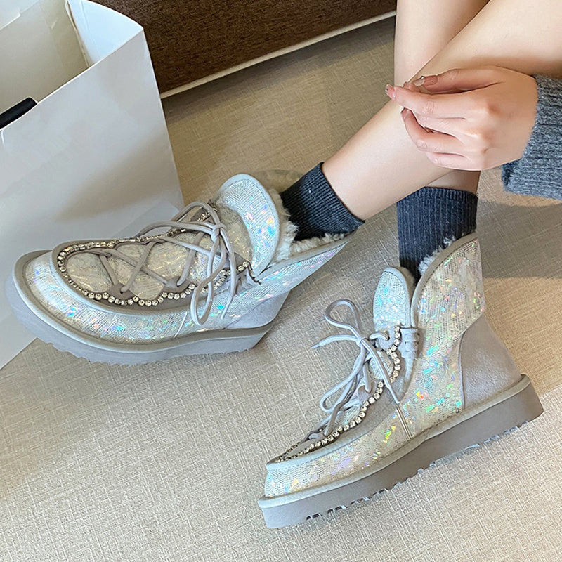 Kawaii Fashion Shoes Whimsical Whispering Velvet Boots