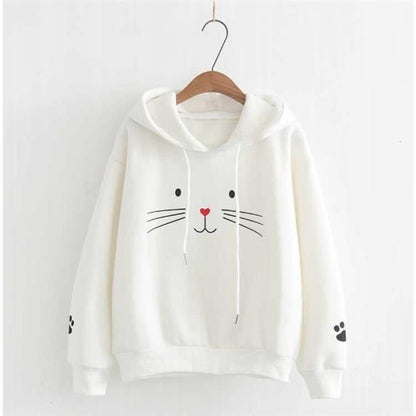 Kawaii Fashion Hoodie Whispers of Cherry Blossom Pullover Dream