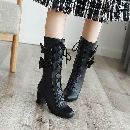 Kawaii Fashion Shoes Velvet Frosted Dreamstep Boots
