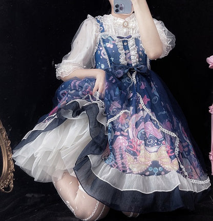 Original Design Lolita Dress Suspender Jsk Skirt Summer