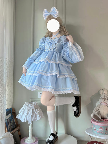 Kawaii Fashion Lolita Dress Whimsical Twilight Ruffle Belle Dress