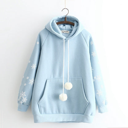 Kawaii Fashion Hoodie Cotton Candy Dreamscape Pullover Top