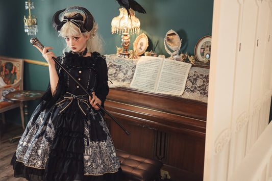 Dress Imprisoned Girl Suspender Jsk Dress Autumn