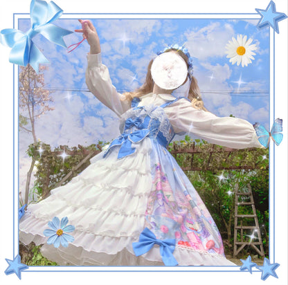 Kawaii Fashion Lolita Dress Whimsical Twilight Breeze Dress