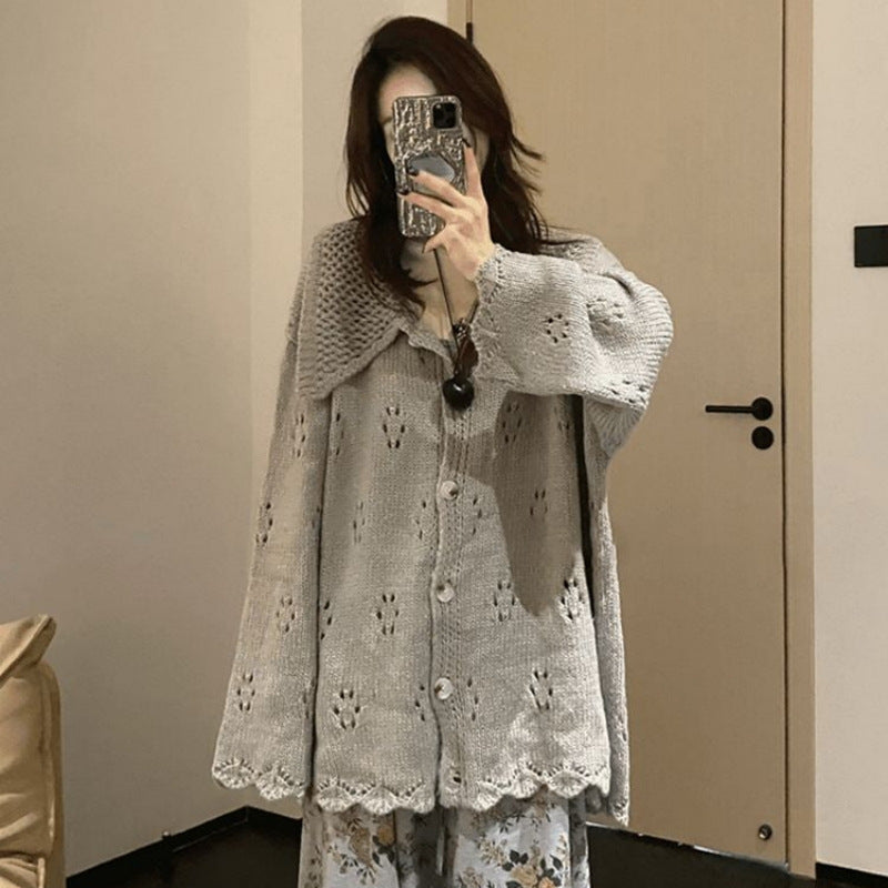 Kawaii Fashion Sweater Whispering Cloud Chiffon Cardigan