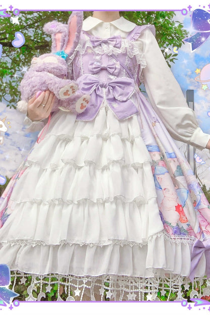 Kawaii Fashion Lolita Dress Whimsical Twilight Breeze Dress