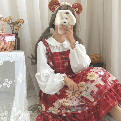 Kawaii Fashion Lolita Dress Velvet Whisper Petal Dress