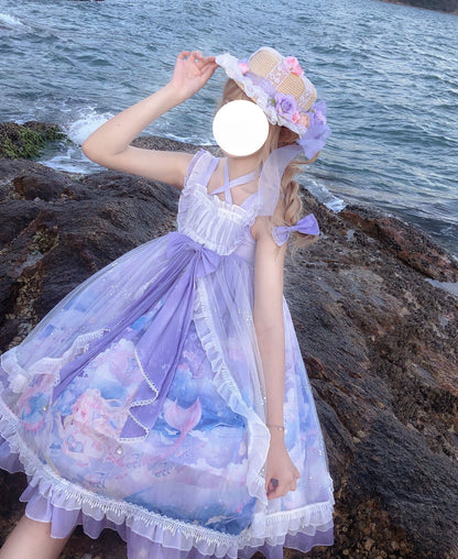 Original Design Girl Suspenders Jsk Dress Summer